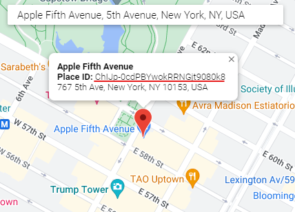 google place ID